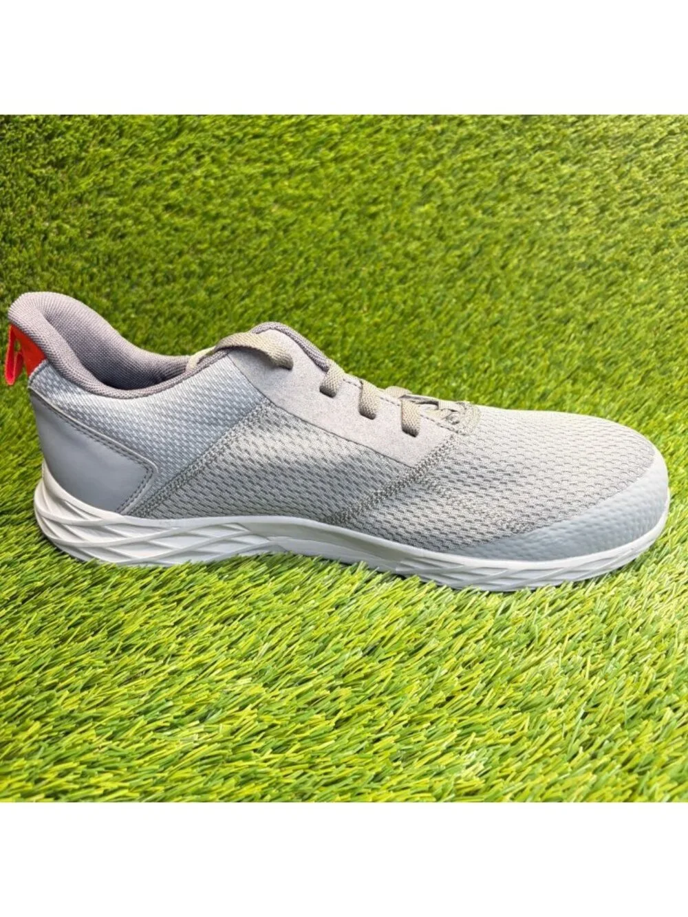 Reebok Astroride Strike Mens Size 11.5 Gray Composite Toe Safety Work Shoes
